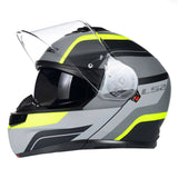 LS2 FF908 STROBE II MONZA M.BLACK H-V YELLOW - SECURTEX MOTOR S.L (t/a MaximoMoto)