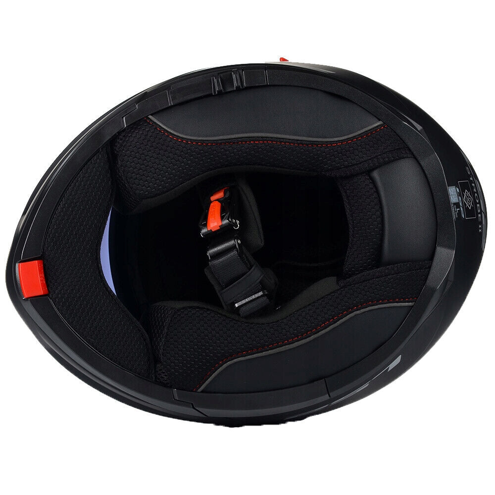 LS2 FF908 STROBE II MONZA M.BLACK H-V YELLOW - SECURTEX MOTOR S.L (t/a MaximoMoto)