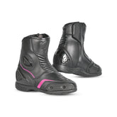 BELA - Botas Piel Faster 2.0 Lady Negro/Rosa - SECURTEX MOTOR S.L (t/a MaximoMoto)