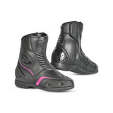 BELA - Botas Piel Faster 2.0 Lady Negro/Rosa - SECURTEX MOTOR S.L (t/a MaximoMoto)