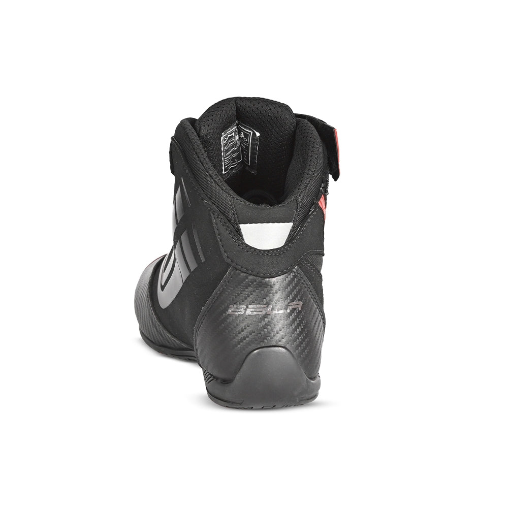 BELA - Botas Piel Kiva Man Negro/Red - SECURTEX MOTOR S.L (t/a MaximoMoto)