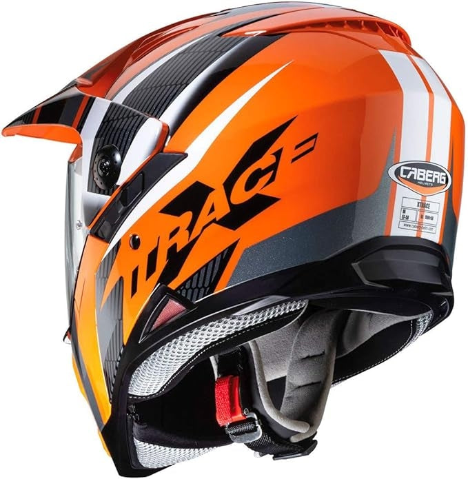 CABERG-CASCO XTRACE SAVANA ORANGE/BLACK/ANTHRA - SECURTEX MOTOR S.L (t/a MaximoMoto)