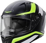 CABERG-CASCO AVALON BLAST MATT BLACK/WHITE/YELLOW FLUO - SECURTEX MOTOR S.L (t/a MaximoMoto)