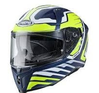 CABERG-CASCO AVALON FORGE MATT BLUE YAMA/WHITE/YELLOW FLUO - SECURTEX MOTOR S.L (t/a MaximoMoto)
