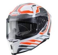 CABERG-CASCO AVALON FORGE MATT WHITE/ORANGE FLUO/ANTHRACITE - SECURTEX MOTOR S.L (t/a MaximoMoto)