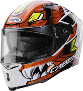 CABERG-CASCO AVALON GIGA WHITE/RED/YELLOW - SECURTEX MOTOR S.L (t/a MaximoMoto)