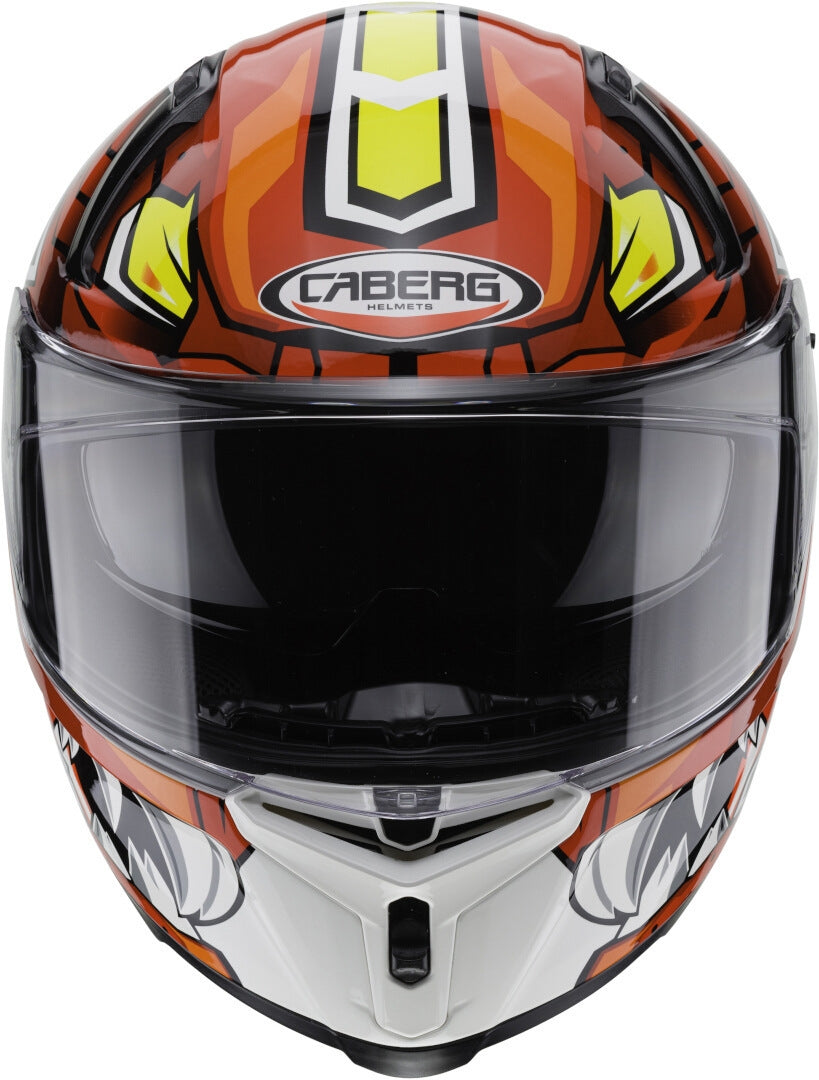 CABERG-CASCO AVALON GIGA WHITE/RED/YELLOW - SECURTEX MOTOR S.L (t/a MaximoMoto)