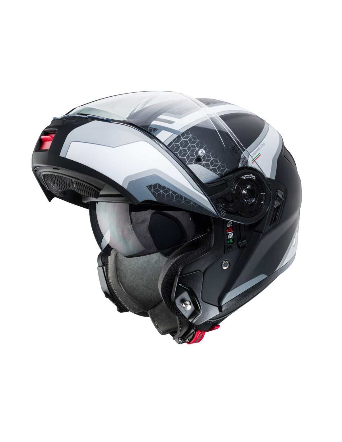 CABERG-CASCO LEVO SONAR MATT/BLACK/WHI/ANTHRA/SIL - SECURTEX MOTOR S.L (t/a MaximoMoto)