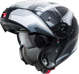 CABERG-CASCO LEVO SONAR MATT/BLACK/WHI/ANTHRA/SIL - SECURTEX MOTOR S.L (t/a MaximoMoto)