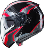 CABERG-CASCO LEVO SONAR BLACK/RED/ANTHRA/SIL - SECURTEX MOTOR S.L (t/a MaximoMoto)