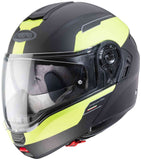 CABERG-CASCO LEVO PROSPECT MATT BLACK/YELLOW FL - SECURTEX MOTOR S.L (t/a MaximoMoto)