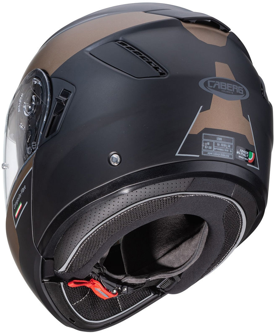 CABERG-CASCO LEVO PROSPECT MATT/BLACK/BRONZE - SECURTEX MOTOR S.L (t/a MaximoMoto)