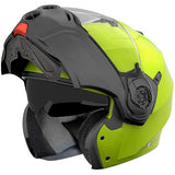 CABERG-CASCO DROID HIVIZION YELLOW/FLOU - SECURTEX MOTOR S.L (t/a MaximoMoto)