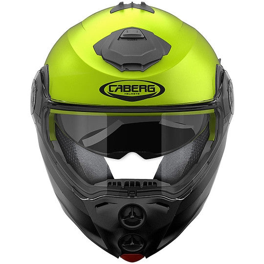 CABERG-CASCO DROID HIVIZION YELLOW/FLOU - SECURTEX MOTOR S.L (t/a MaximoMoto)