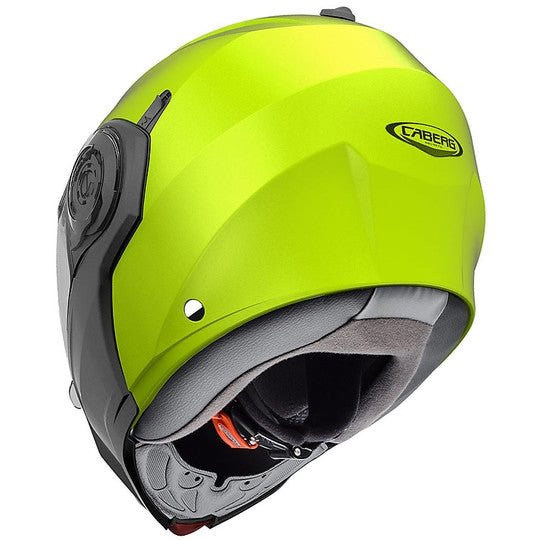 CABERG-CASCO DROID HIVIZION YELLOW/FLOU - SECURTEX MOTOR S.L (t/a MaximoMoto)
