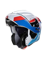CABERG-CASCO HORUS SCOUT WHITE MET/RE/BLU/LIG BLU - SECURTEX MOTOR S.L (t/a MaximoMoto)