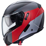 CABERG-CASCO HORUS SCOUT MATT BLAC/RED FL/ANTHRASIL - SECURTEX MOTOR S.L (t/a MaximoMoto)