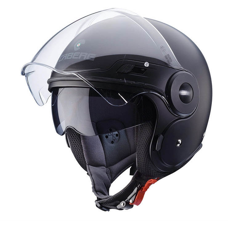CABERG-CASCO UPTOWN MATT BLACK - SECURTEX MOTOR S.L (t/a MaximoMoto)