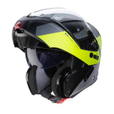 CABERG-CASCO HORUS SCOUT MATT BLAC/RED FLUO/ANTHRA/SILV - SECURTEX MOTOR S.L (t/a MaximoMoto)