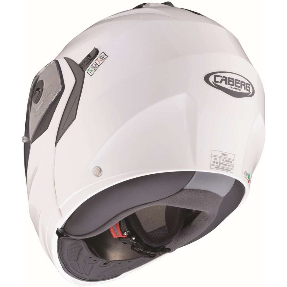 CABERG-CASCO DUKE 2 SMART WHITE - SECURTEX MOTOR S.L (t/a MaximoMoto)