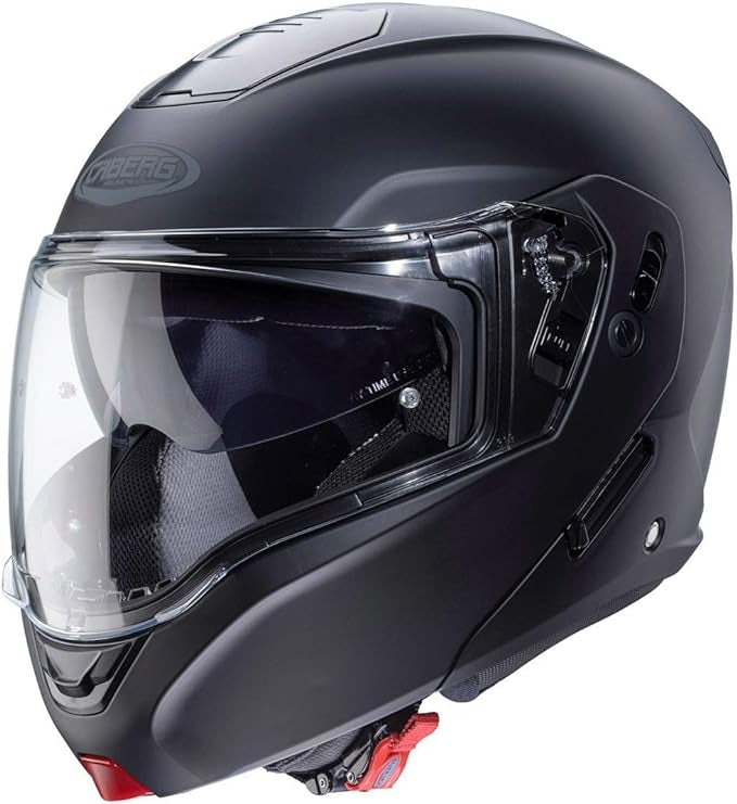 Casco de moto modular Caberg Horus negro mate Certificado CE