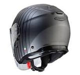 CABERG-CASCO FLYON BAKARI MATT GUN METAL/BLACK - SECURTEX MOTOR S.L (t/a MaximoMoto)