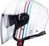 CABERG-CASCO FLYON BAKARI WHITE/SILVER/BMW - SECURTEX MOTOR S.L (t/a MaximoMoto)