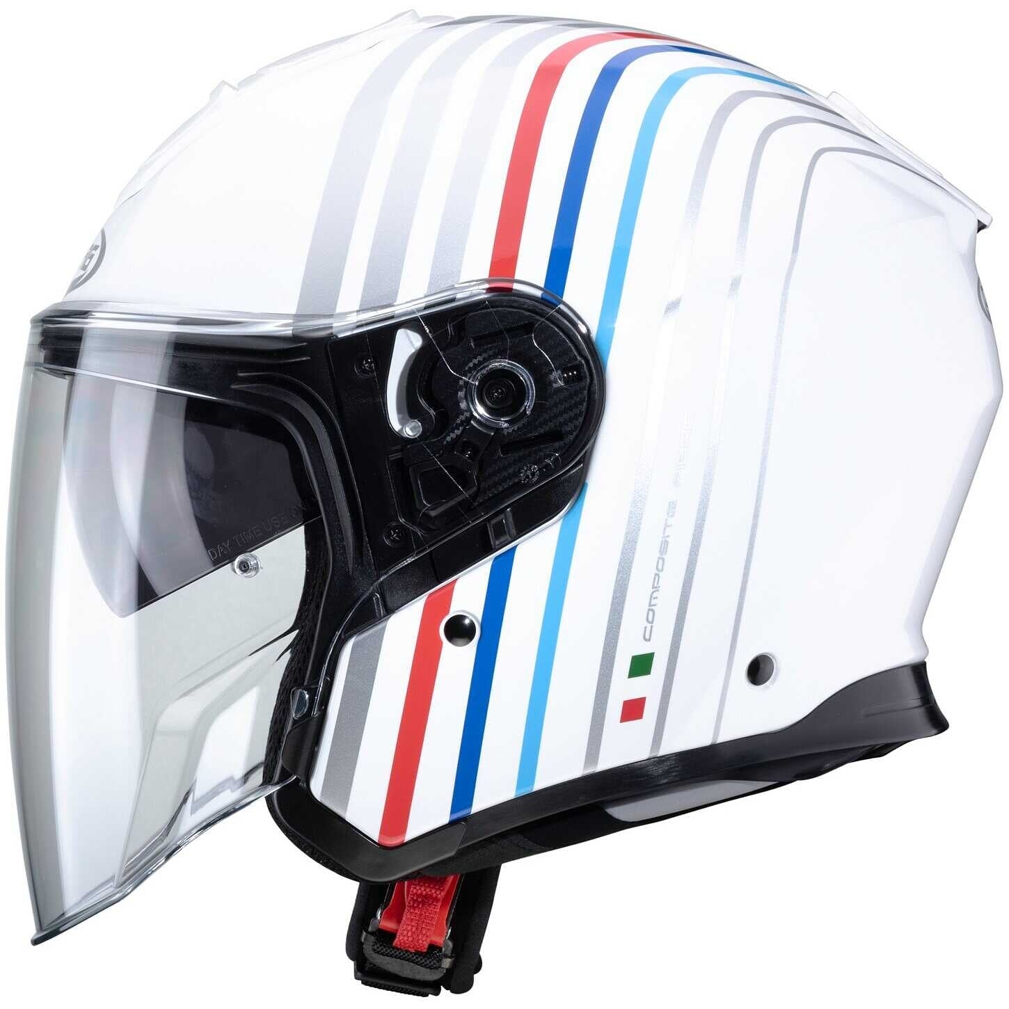 CABERG-CASCO FLYON WHITE - SECURTEX MOTOR S.L (t/a MaximoMoto)