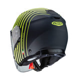 CABERG-CASCO FLYON BAKARI MATT BLACK/YELLOW FLUO - SECURTEX MOTOR S.L (t/a MaximoMoto)