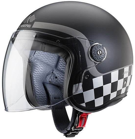 CABERG-CASCO FREERIDE FORMULA MATT BLACK/ANTHRA/SILVER - SECURTEX MOTOR S.L (t/a MaximoMoto)