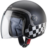 CABERG-CASCO FREERIDE FORMULA MATT BLACK/ANTHRA/SILVER - SECURTEX MOTOR S.L (t/a MaximoMoto)