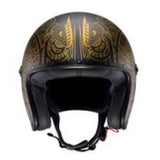 CABERG-CASCO FREERIDE MAORI MATT BLACK/GOLD - SECURTEX MOTOR S.L (t/a MaximoMoto)