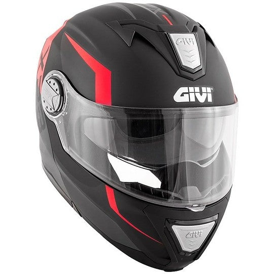 GIVI CASCO MOD X23/SYDNEY C/PL.D/VIPER NEGRO-MT/NARANJA - SECURTEX MOTOR S.L (t/a MaximoMoto)