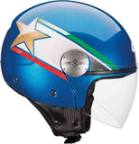 Casco Jet Givi 107 Mini J Solid Moto Touring azul