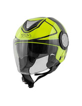 GIVI CASCO JET 124/FUTURE.D/STRIPES YELLOW NN/NEGRO - SECURTEX MOTOR S.L (t/a MaximoMoto)