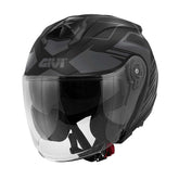 GIVI - CASCO JET X25 TRACE NEGRO TITANIO - SECURTEX MOTOR S.L (t/a MaximoMoto)