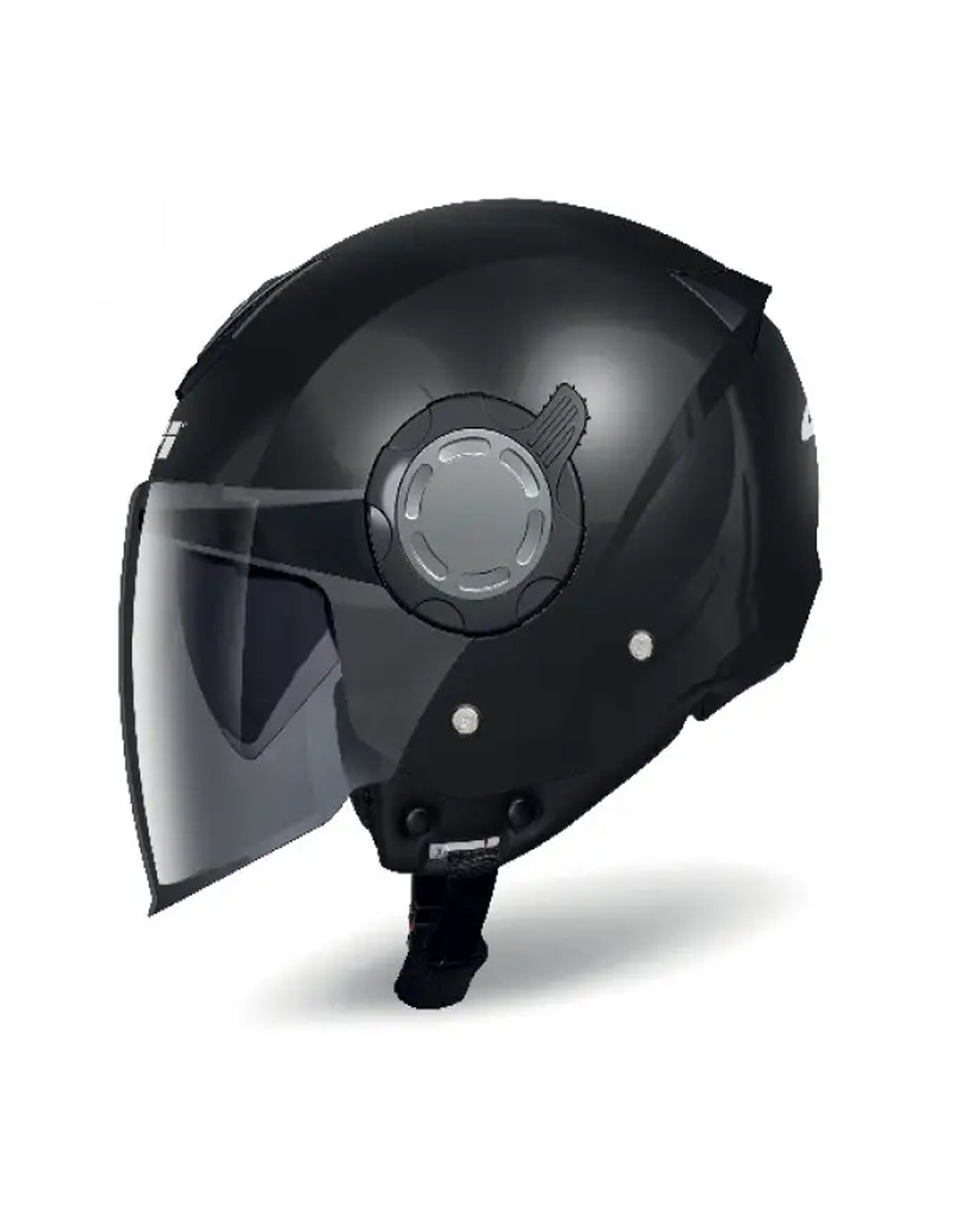 GIVI CASCO JET 124/FUTURE.D/STRIPES TITANIO-MT/NEGRO - SECURTEX MOTOR S.L (t/a MaximoMoto)