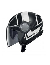 GIVI CASCO JET 124/FUTURE.D/STRIPES NEGRO-MT/BLANCO - SECURTEX MOTOR S.L (t/a MaximoMoto)