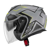 GIVI - CASCO JET X25 TRACE GRIS NEGRO YELLOW - SECURTEX MOTOR S.L (t/a MaximoMoto)