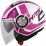 GIVI CASCO JET 124/FUTURE.D/BIG-LADY BLANCO/ROSA - SECURTEX MOTOR S.L (t/a MaximoMoto)