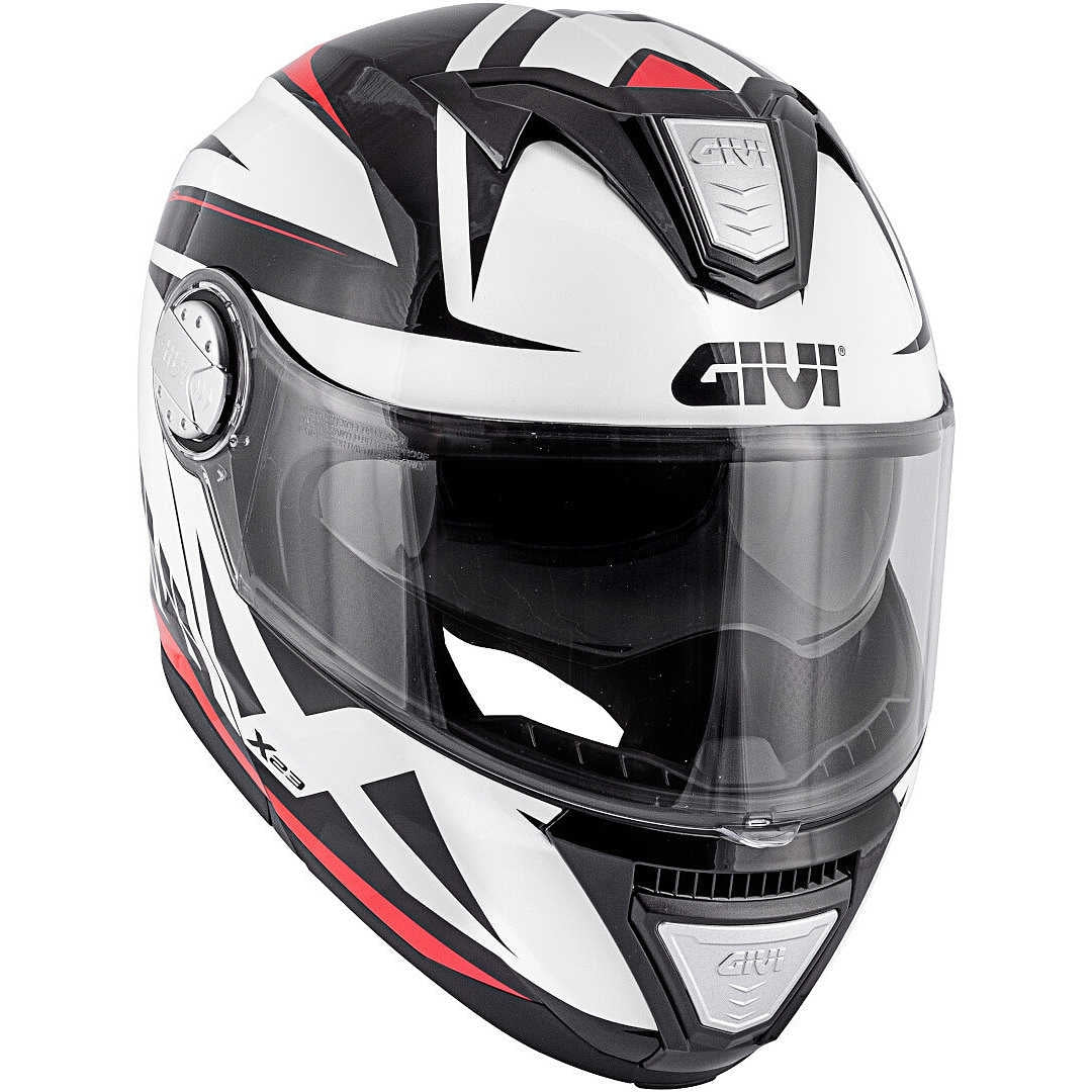 GIVI CASCO MOD X23/SYDNEY C/PL.D/POINTED NEGRO/BLANCO - SECURTEX MOTOR S.L (t/a MaximoMoto)