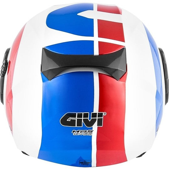 GIVI CASCO JET 124/FUTURE.D/BIG AZUL/ROJO - SECURTEX MOTOR S.L (t/a MaximoMoto)