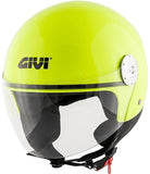 GIVI CASCO DJET 107/MINI-J.D/SOLID YELLOW NN - SECURTEX MOTOR S.L (t/a MaximoMoto)