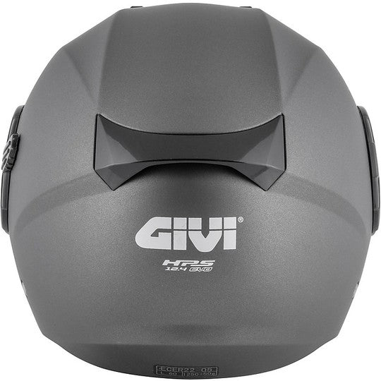 GIVI CASCO JET 124/FUTURE.D/SOLID TITANIO - SECURTEX MOTOR S.L (t/a MaximoMoto)