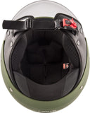 GIVI CASCO DJET 107/MINI-J.D/SOLID VERDE - SECURTEX MOTOR S.L (t/a MaximoMoto)