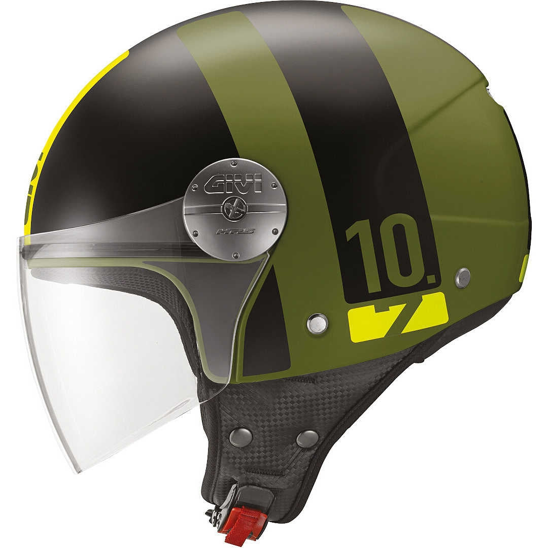 GIVI CASCO DJET 107/MINI-J.D/CONCEPT VERDE-MT/NEGRO - SECURTEX MOTOR S.L (t/a MaximoMoto)