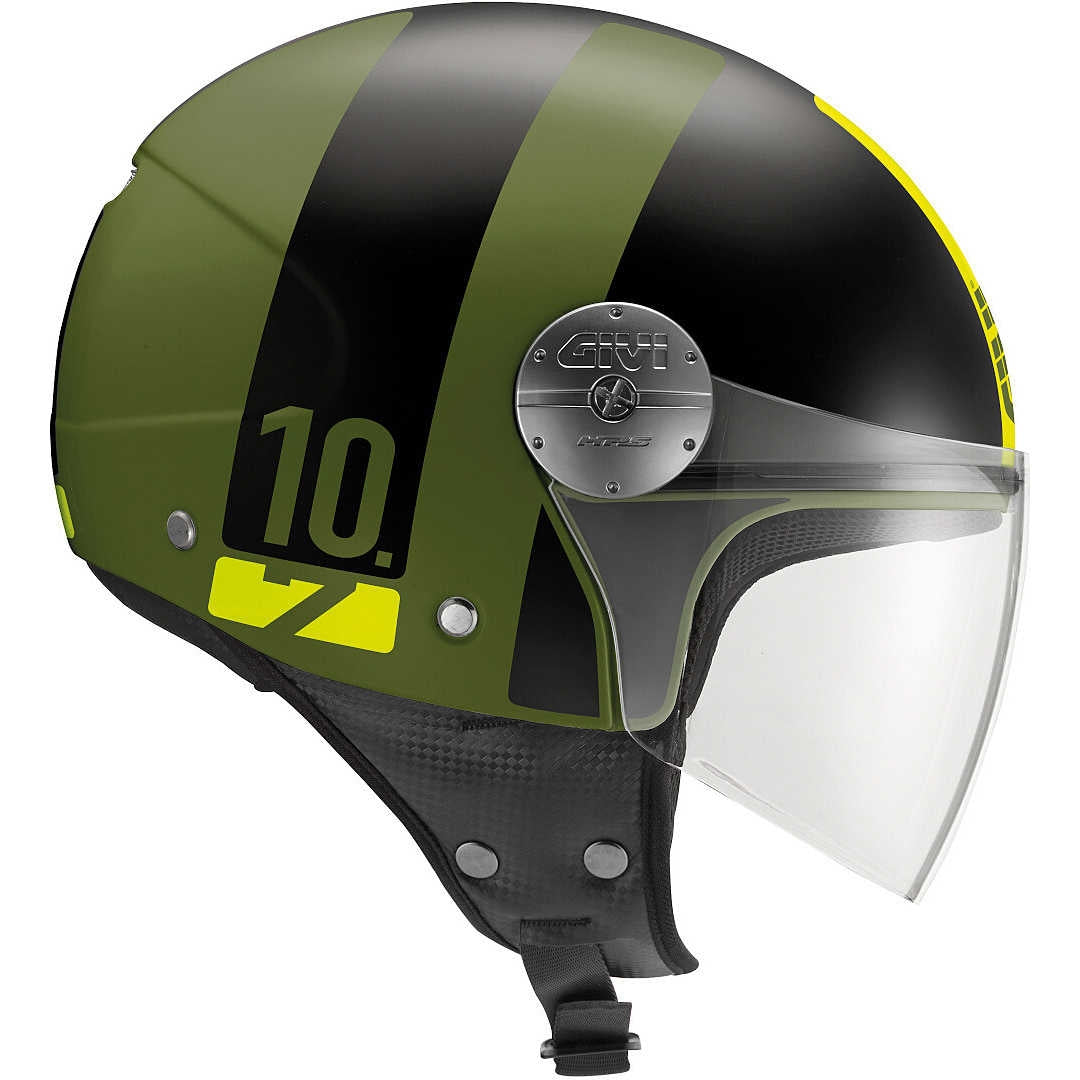 GIVI CASCO DJET 107/MINI-J.D/CONCEPT VERDE-MT/NEGRO - SECURTEX MOTOR S.L (t/a MaximoMoto)