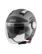 GIVI CASCO JET-R 111/AIR JET.D/ROUND TITANIO/NEGRO - SECURTEX MOTOR S.L (t/a MaximoMoto)