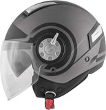 GIVI CASCO JET-R 111/AIR JET.D/ROUND TITANIO/NEGRO - SECURTEX MOTOR S.L (t/a MaximoMoto)