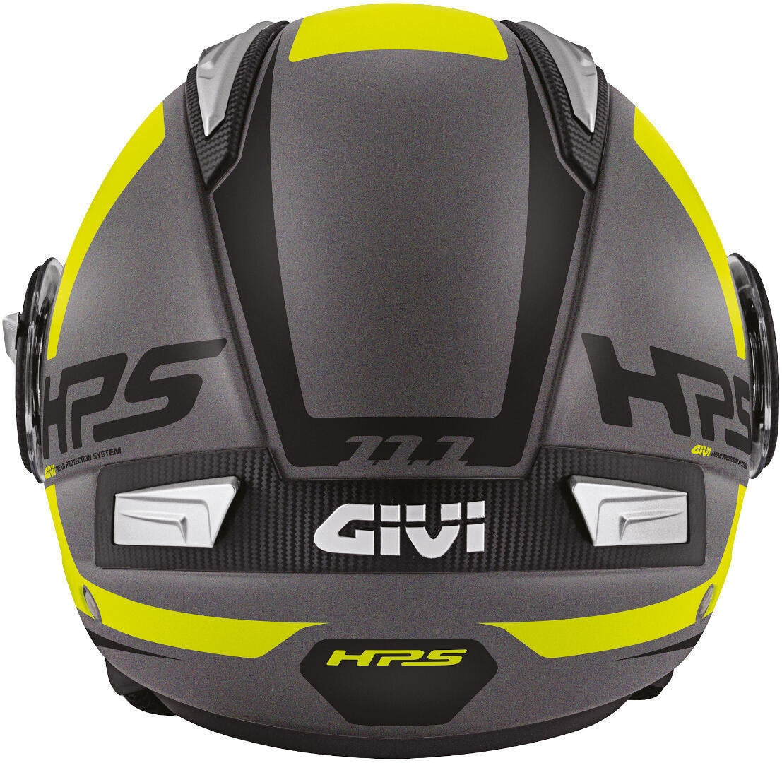 GIVI CASCO JET-R 111/AIR JET.D/ROUND NEGRO/YELLOW - SECURTEX MOTOR S.L (t/a MaximoMoto)